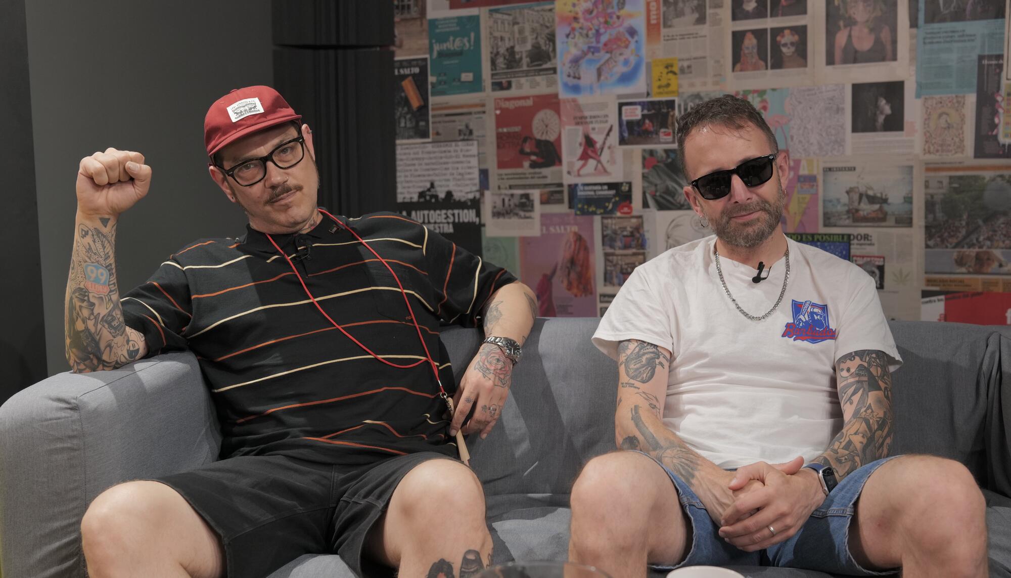 Los Chikos del Maiz plató